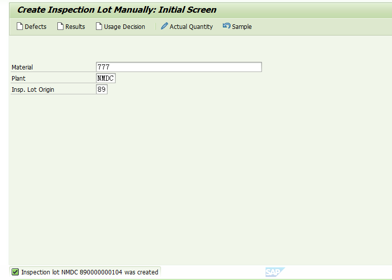 SAP QM 高阶之Physical Sample Management