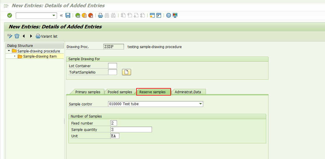 SAP QM 高阶之Physical Sample Management