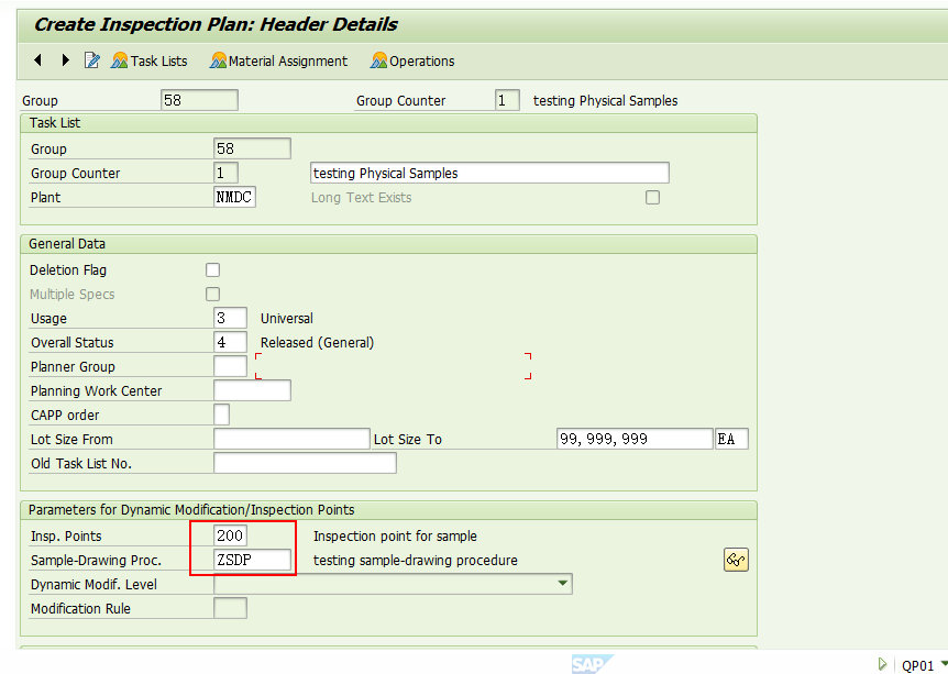 SAP QM 高阶之Physical Sample Management