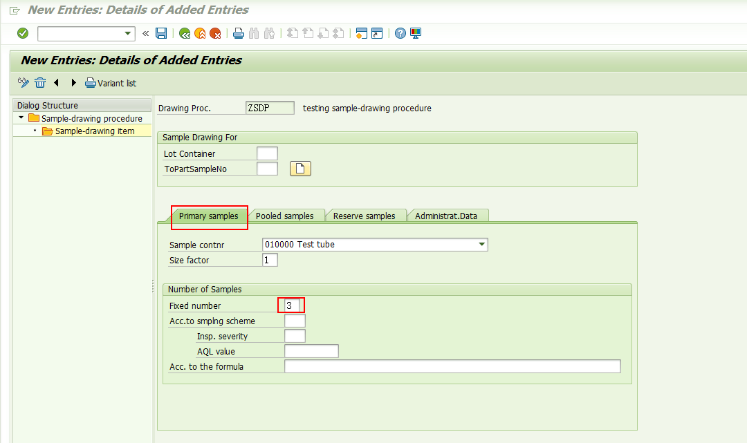 SAP QM 高阶之Physical Sample Management