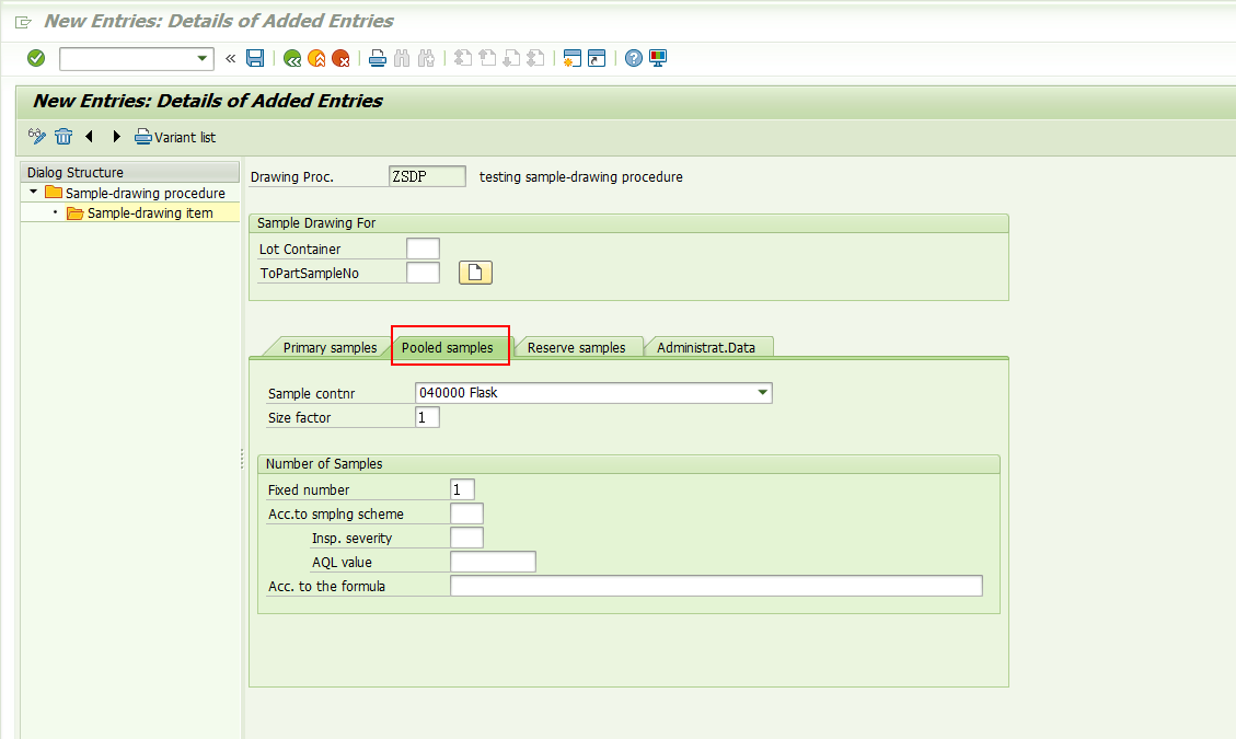 SAP QM 高阶之Physical Sample Management